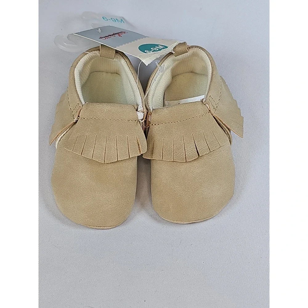 Cat & Jack Moccasin From Target Size 6-9  Months Color Tan